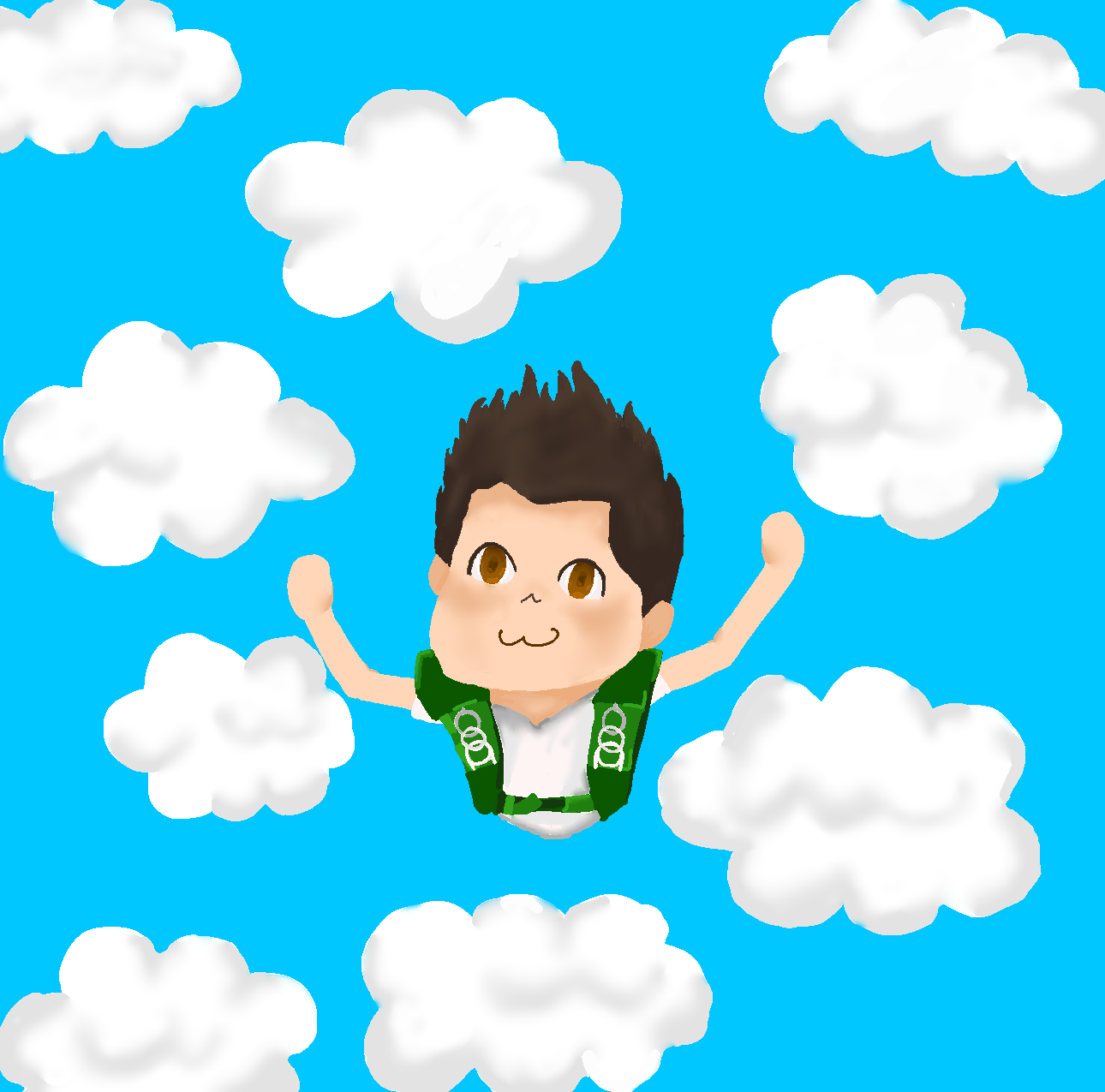 Character falling