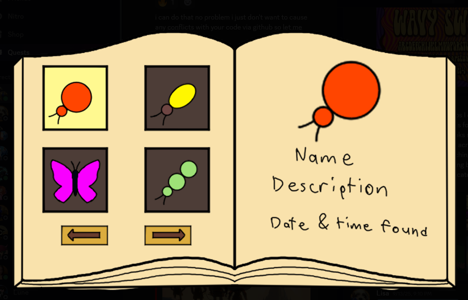 Bug Journal Demo